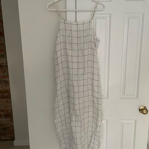 Checkered Mod Ref Maxi Dress